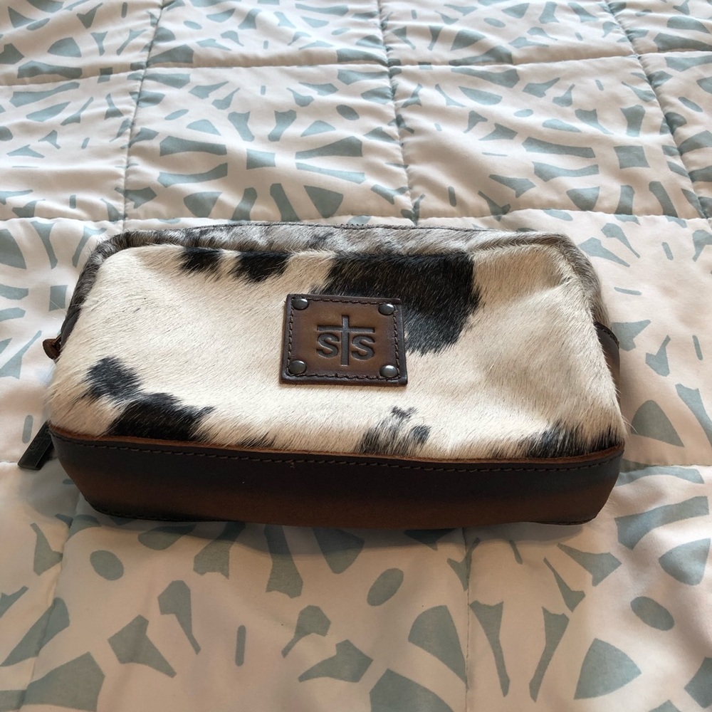 New Cowhide Makeup Bag